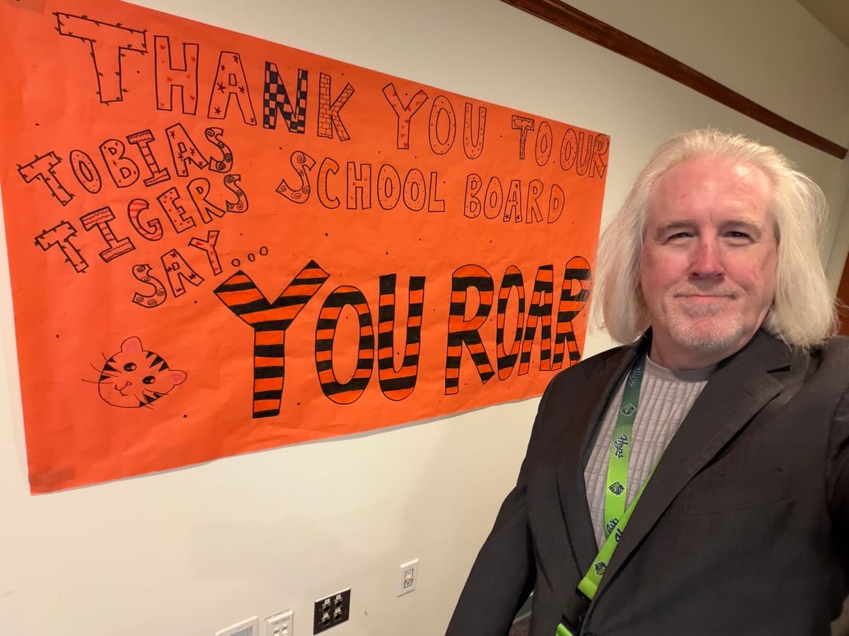 Thank you to our school board - Tobias Tigers